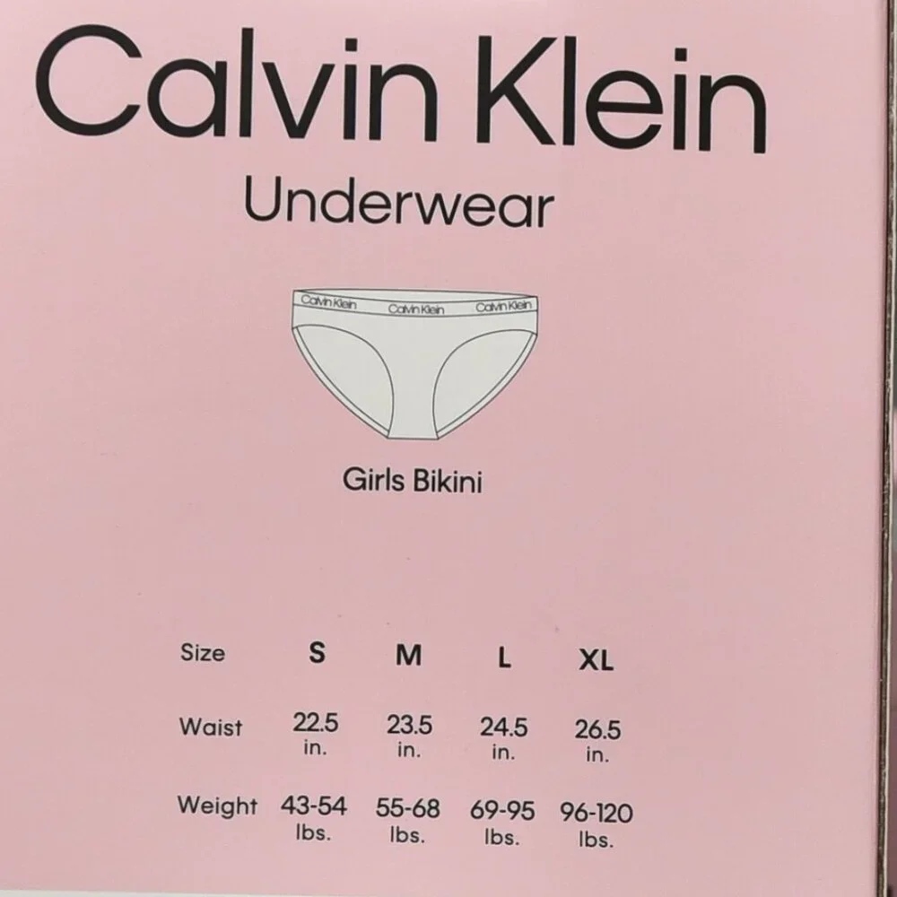 Calvin Klein  Underwear  7 Pack‎ Girls Bikini